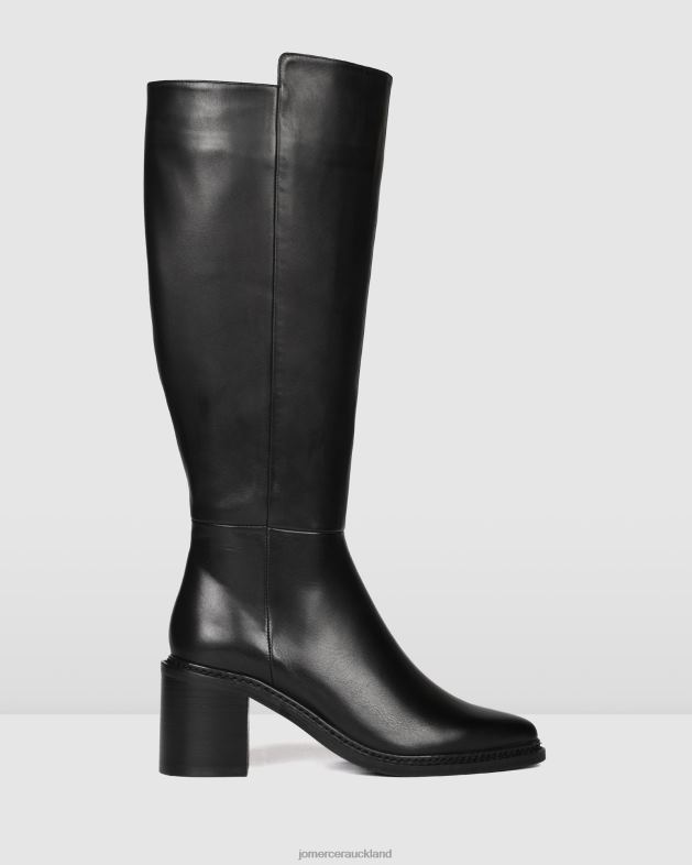 Jo Mercer Black Leather Anissa knee boots Footwear 46242371