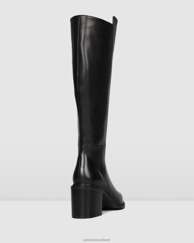 Jo Mercer Black Leather Anissa knee boots Footwear 46242371