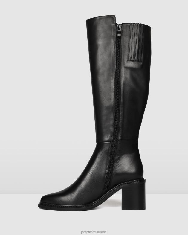 Jo Mercer Black Leather Anissa knee boots Footwear 46242371