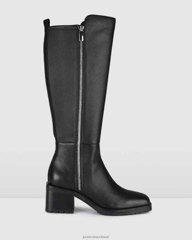 Jo Mercer Black Leather Hamilton knee boots Footwear 46242391