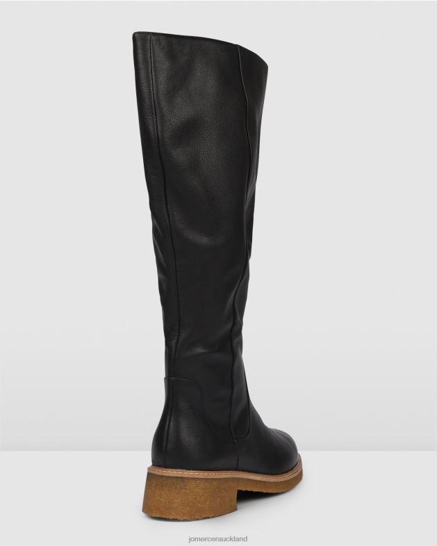 Jo Mercer Black Leather Hira knee boots Footwear 46242387