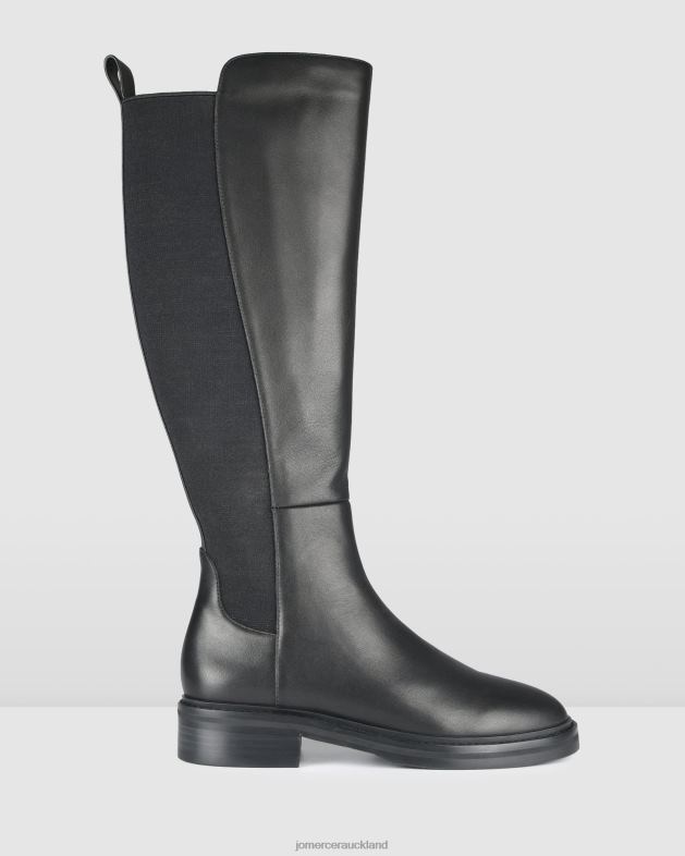 Jo Mercer Black Leather Java knee boots Footwear 46242392