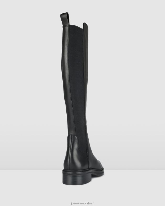 Jo Mercer Black Leather Java knee boots Footwear 46242392