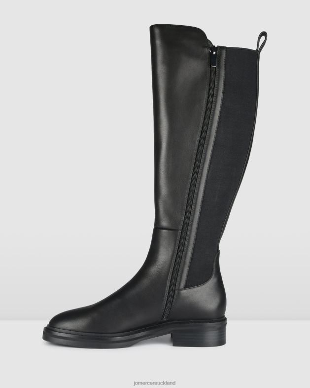 Jo Mercer Black Leather Java knee boots Footwear 46242392