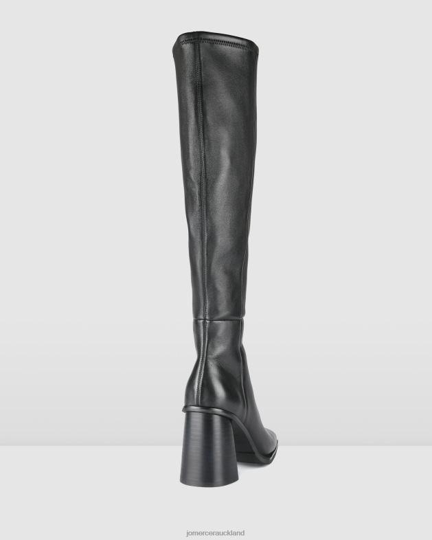 Jo Mercer Black Leather Kahlo knee boots Footwear 46242367