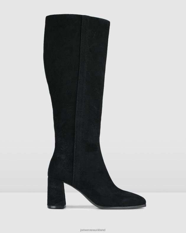 Jo Mercer Black Suede Nellie knee boots Footwear 46242383