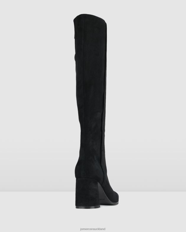 Jo Mercer Black Suede Nellie knee boots Footwear 46242383