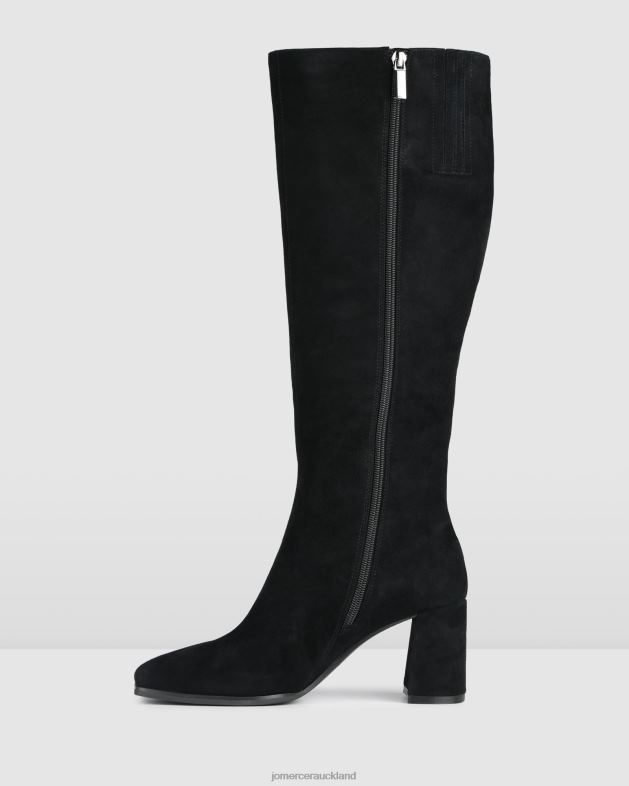 Jo Mercer Black Suede Nellie knee boots Footwear 46242383