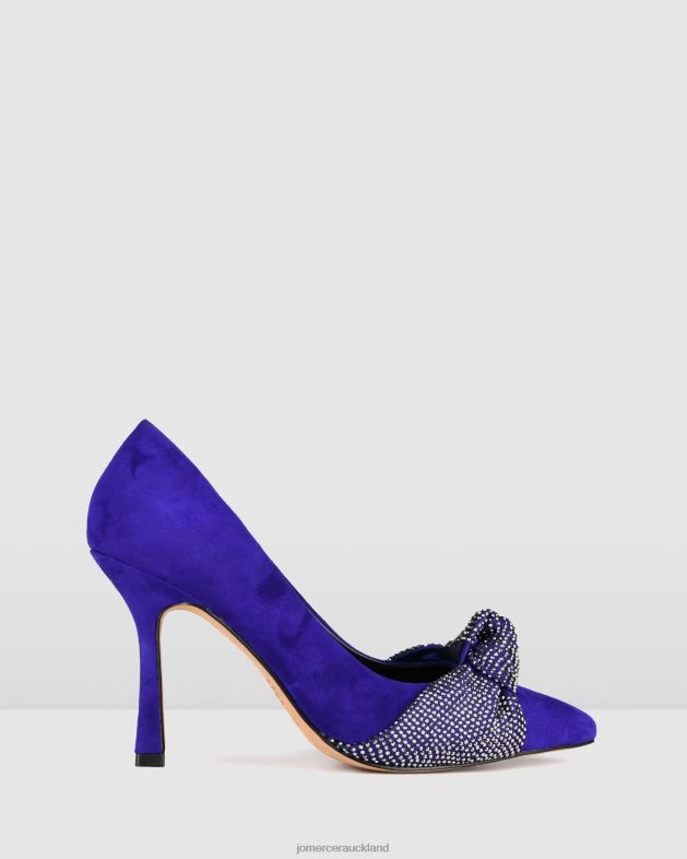 Jo Mercer Ultra Violet Suede Lexie high heels Footwear 4624294