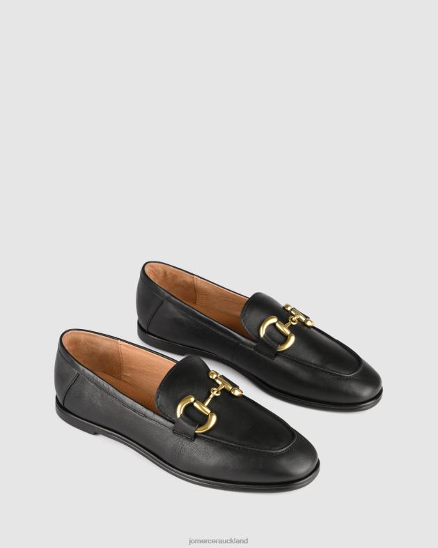 Jo Mercer Black Leather Elm casual flats Footwear 46242205