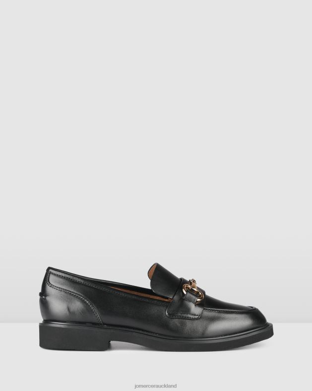 Jo Mercer Black Leather Nora loafers Footwear 46242178