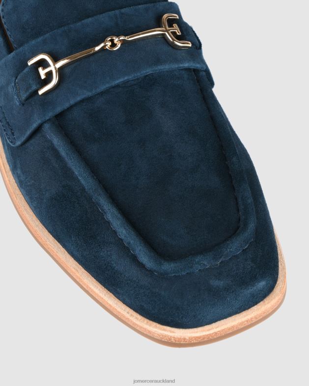 Jo Mercer Navy Suede Isabella casual flats Footwear 46242214