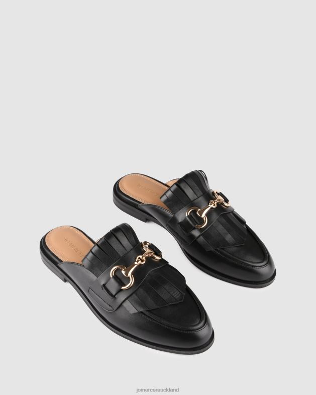 Jo Mercer Black Leather Wessex loafers Footwear 46242152