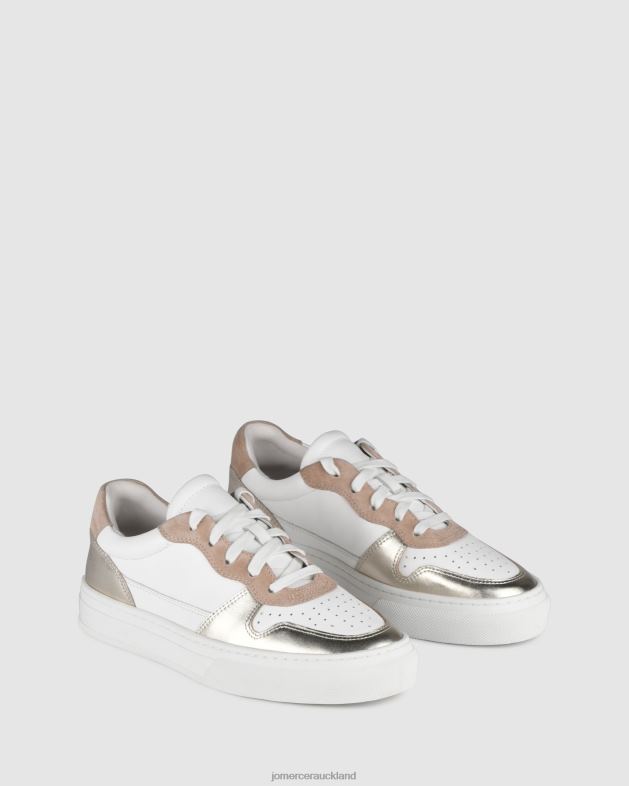 Jo Mercer White Gold Leather Canyon sneakers Footwear 46242229