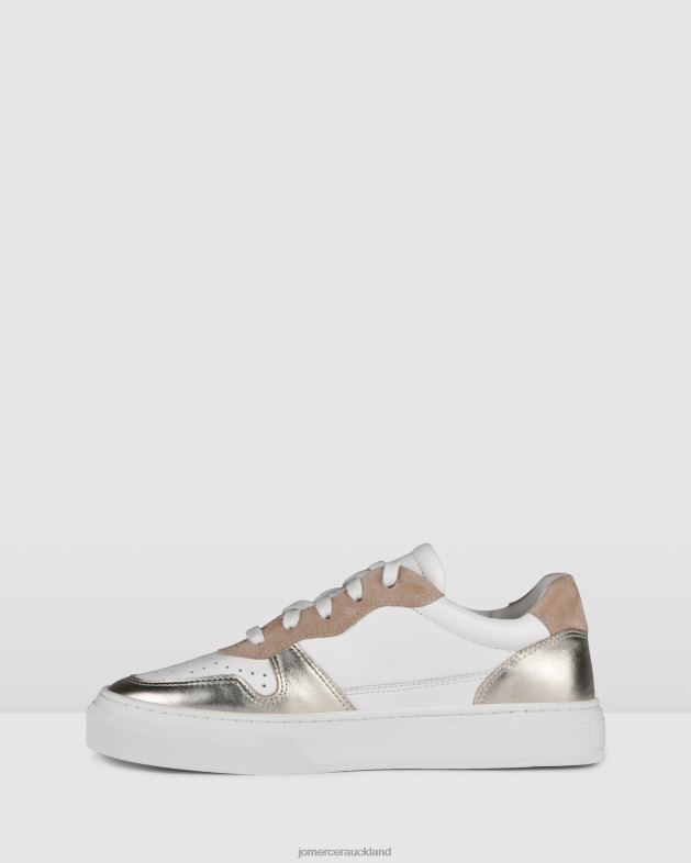 Jo Mercer White Gold Leather Canyon sneakers Footwear 46242229